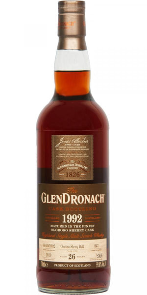 Glendronach 1992 Pedro Ximenez Bottling 26 Year Old at CaskCartel.com