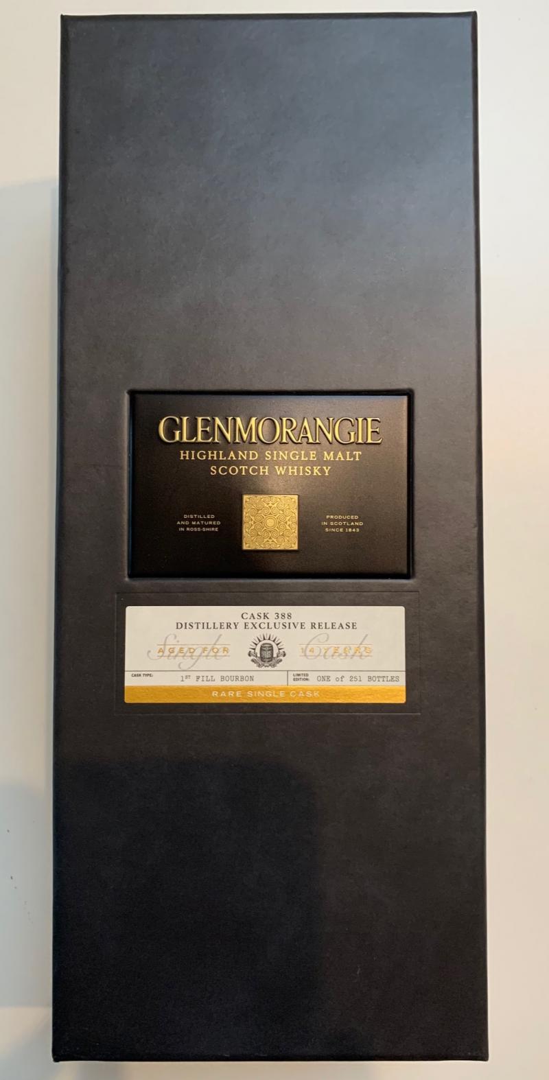 Glenmorangie 2004 Distillery Exclusive Release 14 Year Old 2019 Release (Cask #388) Single Malt Scotch Whisky | 700ML at CaskCartel.com