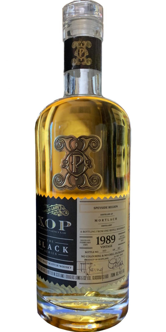 Mortlach 1989 (Douglas Laing) XOP - The Black Series 2019 Release (Cask #DL 13609) Single Malt Scotch Whisky | 700ML at CaskCartel.com