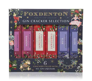Foxdenton Gin Christmas Cracker Selection | 6x50ML at CaskCartel.com