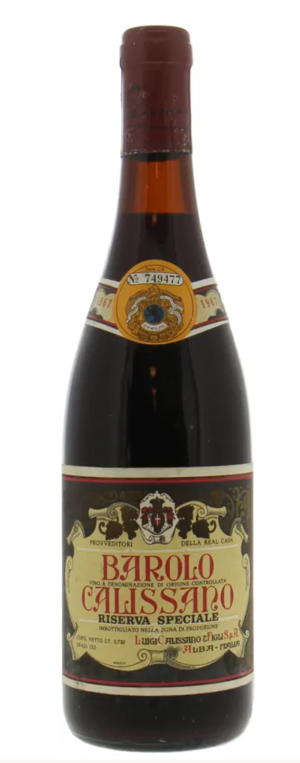 1967 | Luigi Calissano | Barolo Riserva Speciale at CaskCartel.com