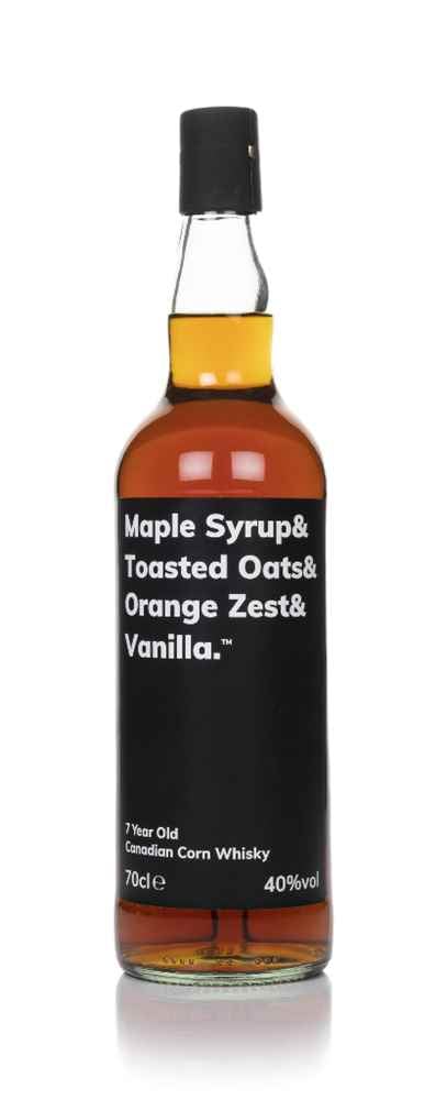 Maple Syrup & Toasted Oats & Orange Zest & Vanilla 7 Year Old | 700ML at CaskCartel.com