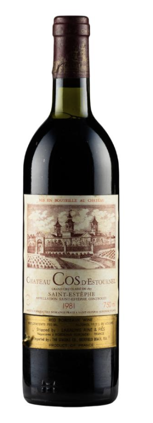 1981 | Cos d'Estournel | Saint-Estephe at CaskCartel.com