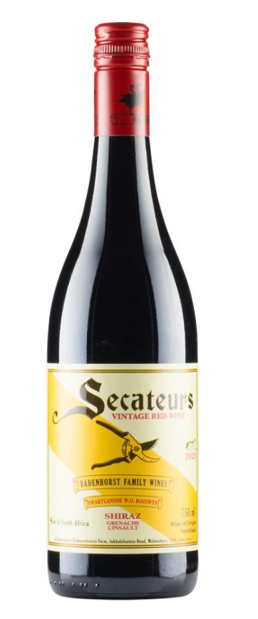 2021 | A.A. Badenhorst | Secateurs Red Blend at CaskCartel.com