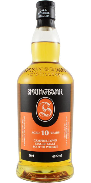 Springbank Campbeltown Single Malt (old bottling) 10 Year Old Whisky | 700ML at CaskCartel.com