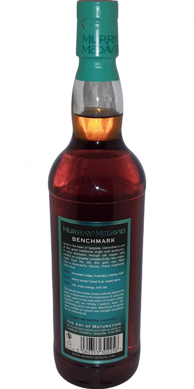 Glenrothes 2012 (Murray McDavid) Benchmark - Limited Release 7 Year Old 2019 Release (Cask #263) Single Malt Scotch Whisky | 700ML at CaskCartel.com