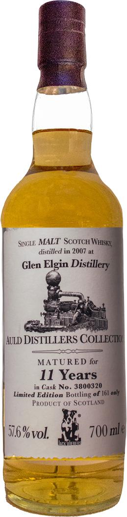 Glen Elgin 2007, 11 Year Old Jack Wiebers Auld Distillers Collection Scotch Whisky | 700ML