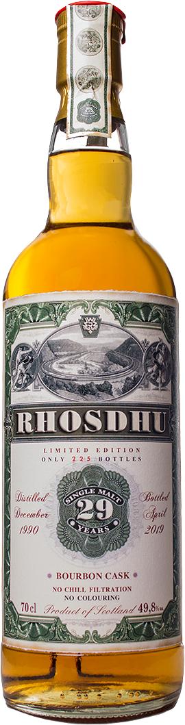 Rhosdhu 29 Year Old (D.1990, B.2019) Jack Wiebers, Old Train Line Whiskey | 700ML at CaskCartel.com