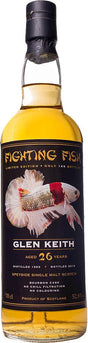 Glen Keith 1993 (Jack Wiebers Whisky World) Fighting Fish 26 Year Old 2019 Release Single Malt Scotch Whisky | 700ML at CaskCartel.com