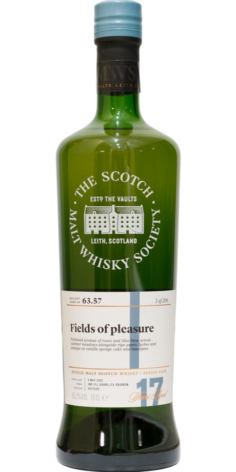 Glentauchers 2002 (The Scotch Malt Whisky Society) Fields of pleasure 17 Year Old 2019 Release (Cask #63.57) Single Malt Scotch Whisky | 700ML at CaskCartel.com