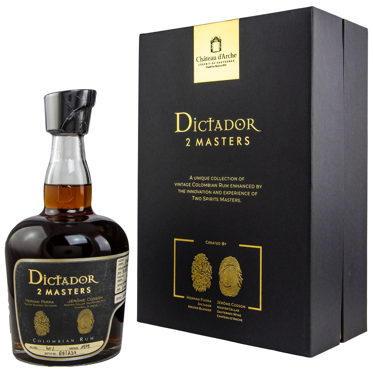 Dictador 2 Masters Chateau d'Arche 1979 edition 2022 Rum | 700ML at CaskCartel.com