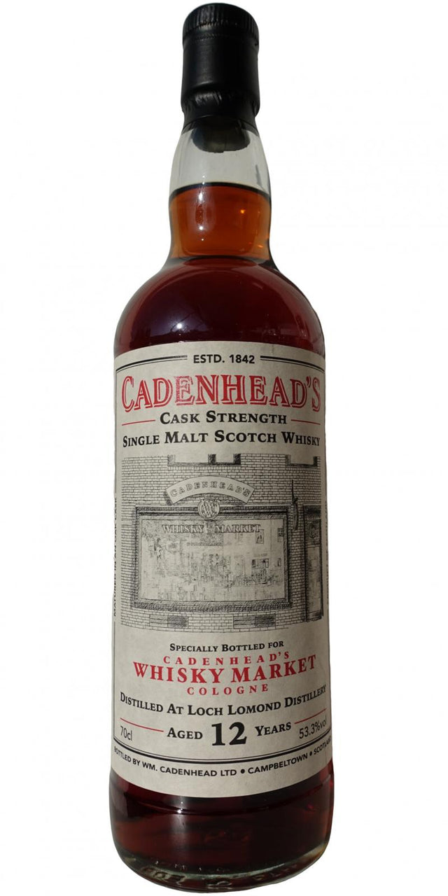 Loch Lomond 2007 (Cadenhead's) Whisky Market Cologne 12 Year Old 2019 Release Single Malt Scotch Whisky | 700ML at CaskCartel.com