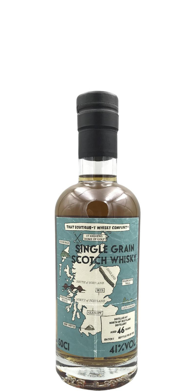 North of Scotland Batch 1 (That Boutique-y Whisky Company) 46 Year Old 2019 Release Single Grain Scotch Whisky | 500ML at CaskCartel.com