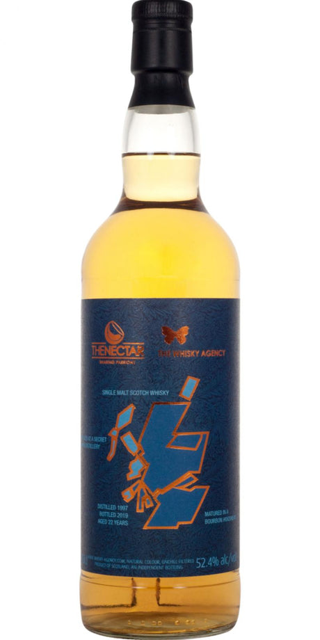 The Whiskey Agency 1997-2019 22 Year Old Secret Island Single Malt Scotch Whisky | 700ML at CaskCartel.com