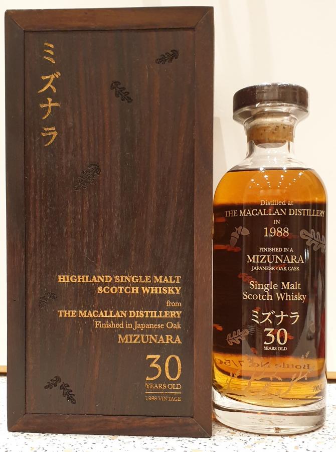 Macallan 1988 (East Asia Whisky Company) Mizunara oak Finish (Cask #5344 & 18/04003) 30 Year Old 2019 Release Single Malt Scotch Whisky | 700ML at CaskCartel.com