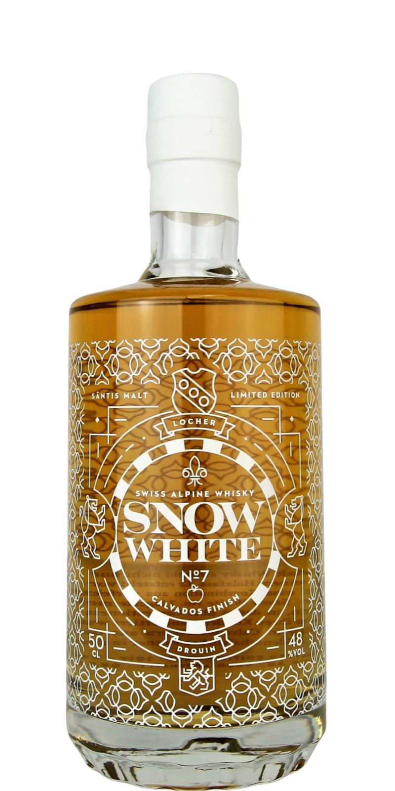 Santis Malt Snow White No.7, Calvados Finish Whisky | 500ML at CaskCartel.com