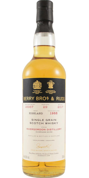 Invergordon Berry Bros & Rudd Single Cask #26967 1988 29 Year Old Whisky | 700ML at CaskCartel.com