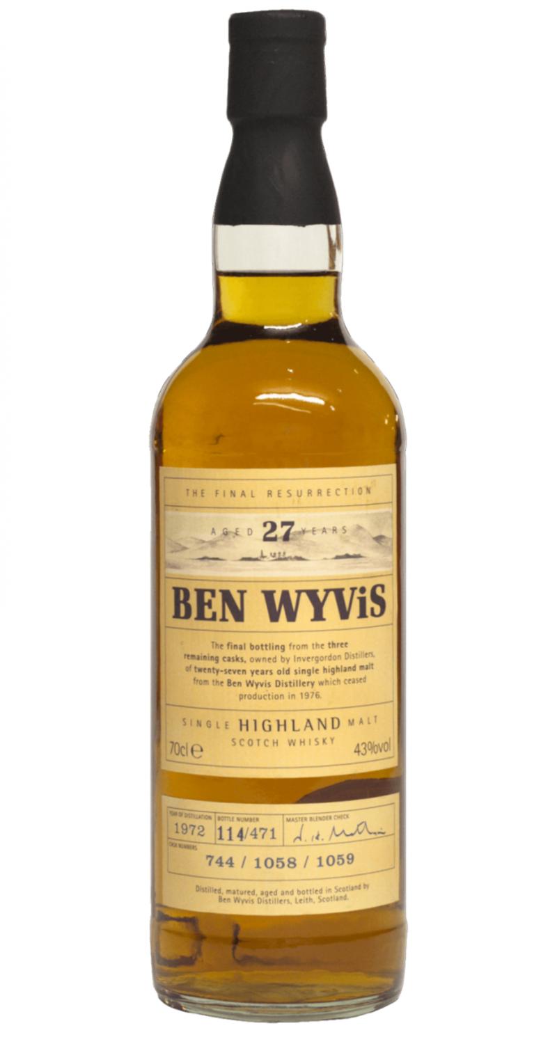 Ben Wyvis 27 Year Old (Distilled 1972) Highland Malt Scotch Whisky | 700ML at CaskCartel.com
