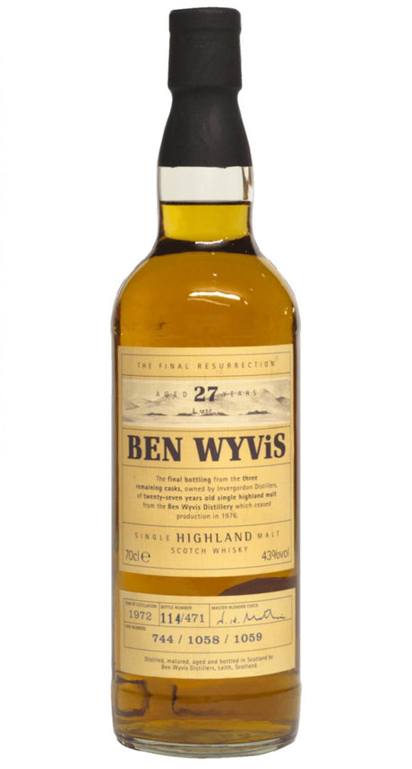 Ben Wyvis 27 Year Old (Distilled 1972) Highland Malt Scotch Whisky | 700ML at CaskCartel.com
