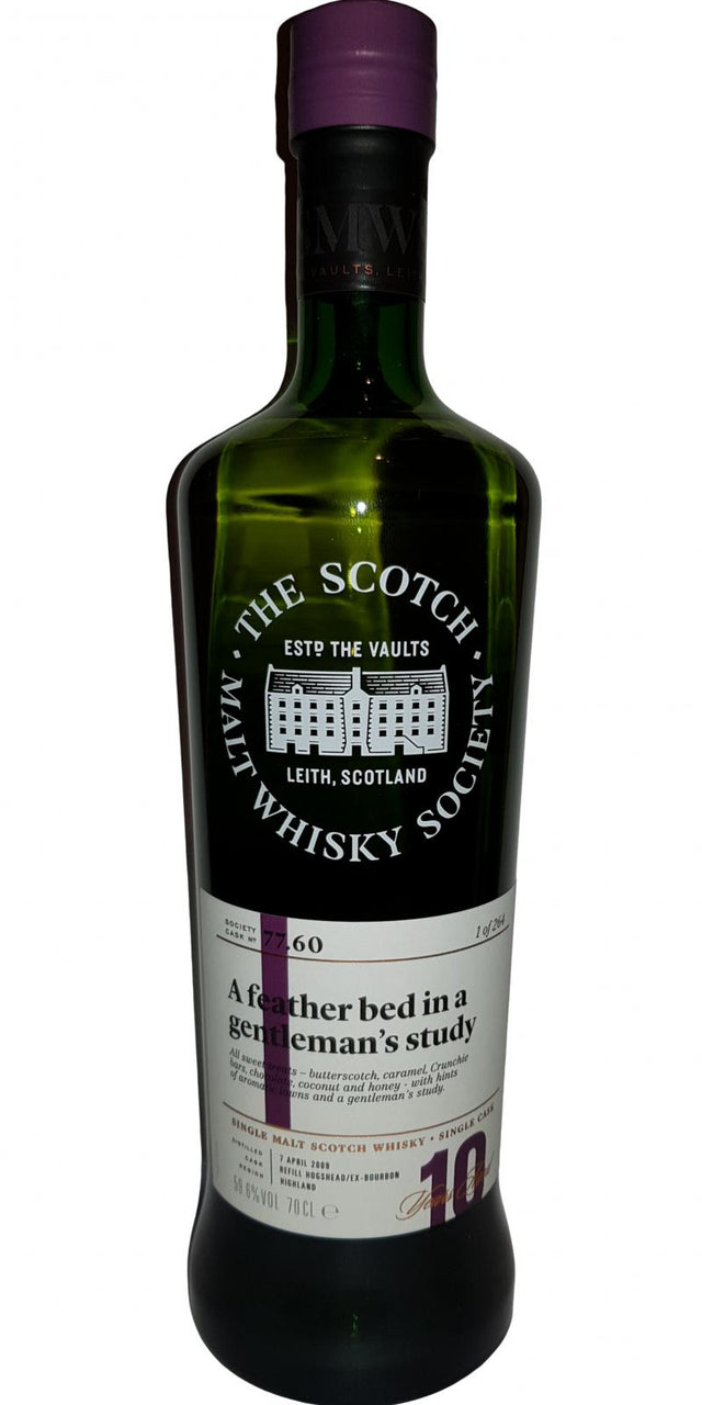 Glen Ord 2009 (The Scotch Malt Whisky Society) 77.60 A Feather Bed in A Gentleman's Study 10 Year Old 2019 Release Single Malt Scotch Whisky | 700ML at CaskCartel.com