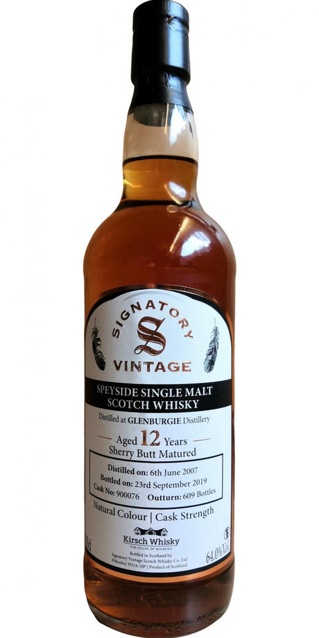 Glenburgie 2007 SV (Cask #900076) 12 Year Old 2019 Release Single Malt Scotch Whisky | 700ML at CaskCartel.com