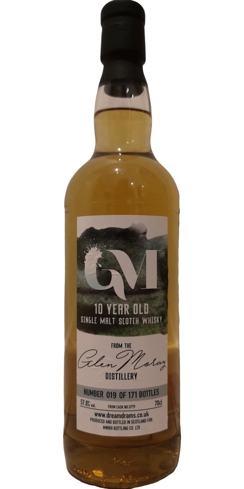 Glen Moray DrDr 2019 10 Year Old Release Single Malt Scotch Whisky | 700ML at CaskCartel.com