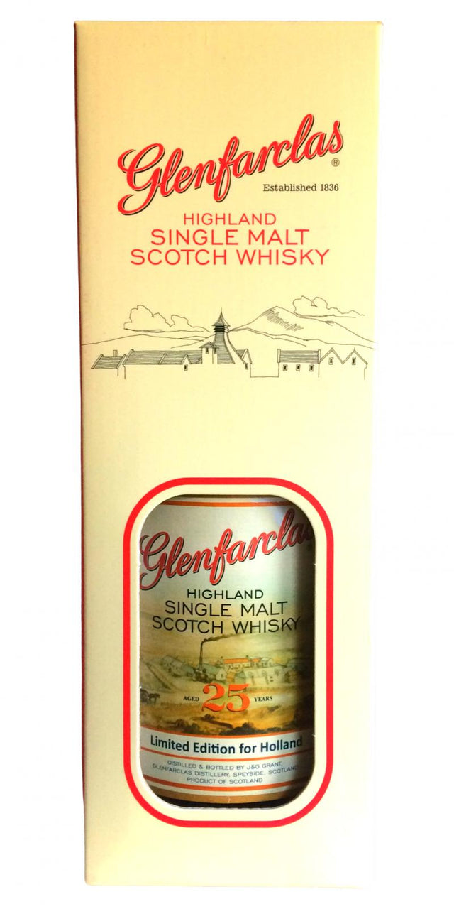 Glenfarclas Limited Edition for The Netherlands 25 Year Old 2019 Release Single Malt Scotch Whisky | 700ML at CaskCartel.com