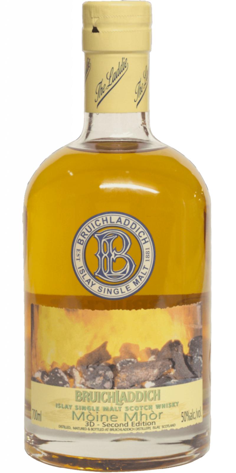 Bruichladdich 3D Mòine Mhòr 2nd Edition Scotch Whisky  | 700ML at CaskCartel.com