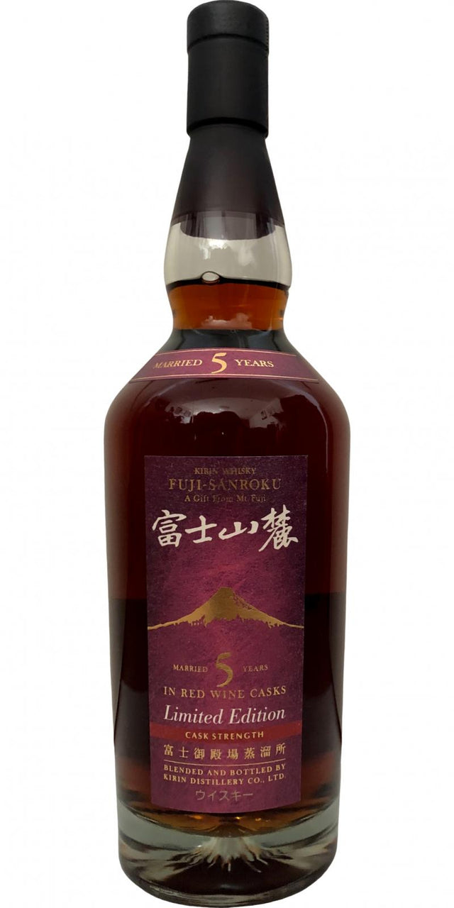 Fuji Gotemba Wine Cask Limited Edition 5 Year Old 2019 Release Blended Malt Whisky | 700ML at CaskCartel.com