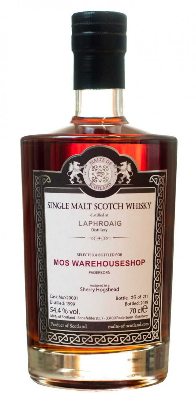 Laphroaig 1999 (Malts of Scotland) MoS Warehouseshop (Cask #20001) 2019 Release Single Malt Scotch Whisky | 700ML at CaskCartel.com