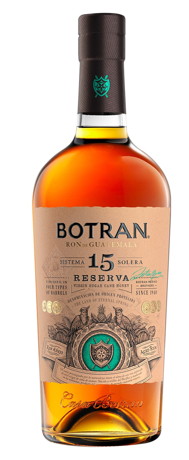 Botran Reserva Sistema 15 Solera Rum | 700ML at CaskCartel.com