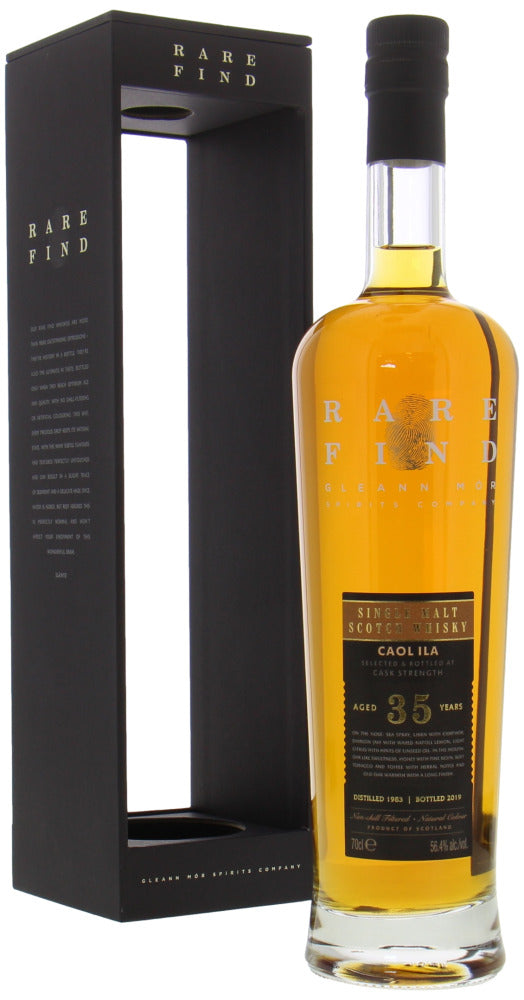 Caol Ila Gleann Mor Rare Find Single Cask 1983 35 Year Old Whisky | 700ML at CaskCartel.com