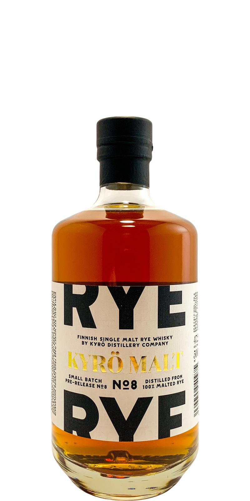 Kyro Release No. 8 (2019) Single Malt Rye Whisky | 500ML at CaskCartel.com