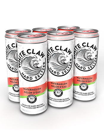 White Claw Hard Seltzer Watermelon | 6x355ML at CaskCartel.com