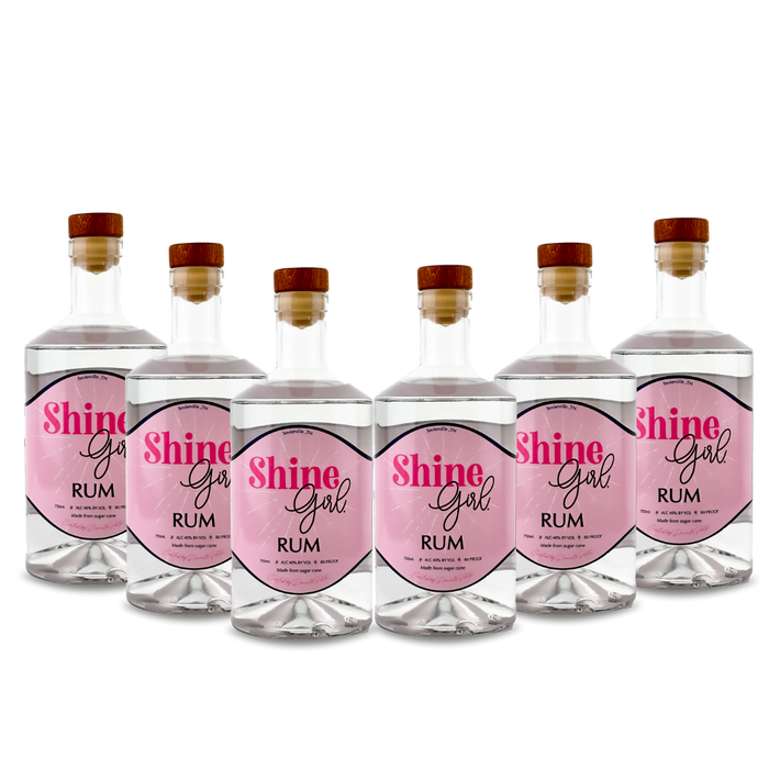 Shine Girl Rum | Limited Edition (6) Bottle Bundle