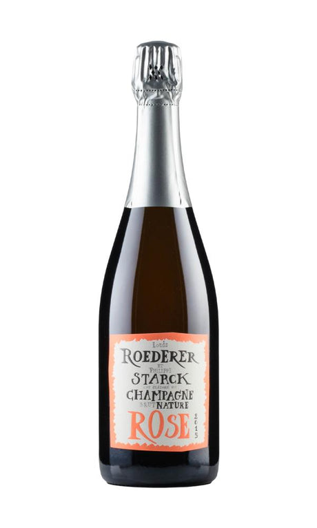 2015 | Louis Roederer | Brut Nature Rose Philippe Starck at CaskCartel.com
