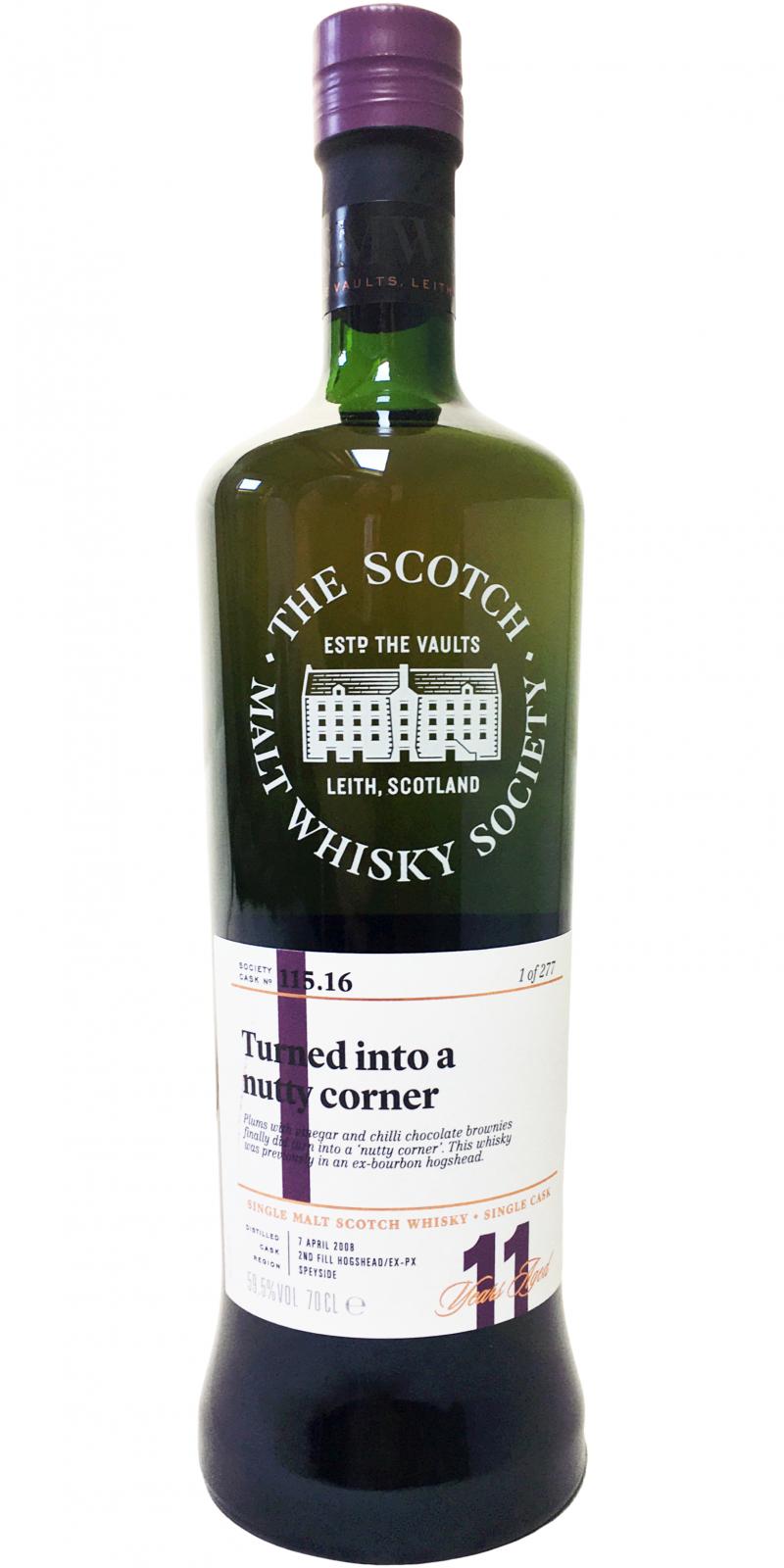 anCnoc 2008 (The Scotch Malt Whisky Society) 115.16 Turned into a nutty corner 2019 11 Year Old Release Single Malt Scotch Whisky | 700ML at CaskCartel.com