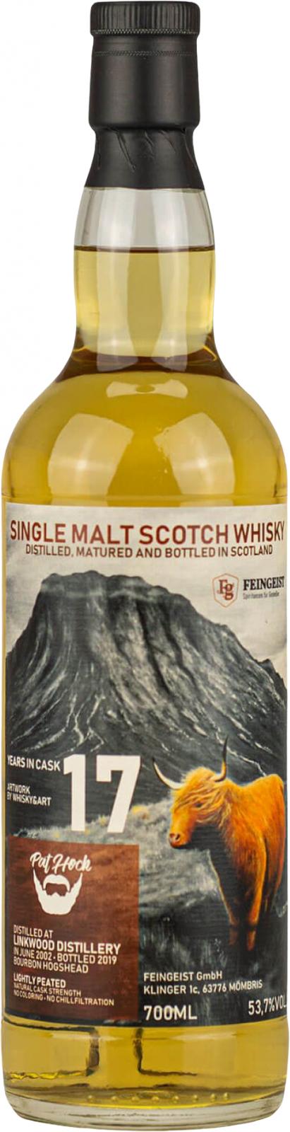 Linkwood 2002 FegG Pat Hock Whisky (Cask #4570) 17 Year Old 2019 Release Single Malt Scotch Whisky | 700ML at CaskCartel.com