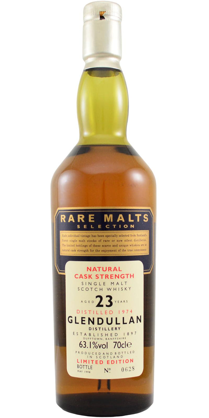 Glendullan 23 Year Old (D.1974, B.1998) Rare Malts Scotch Whisky | 700ML