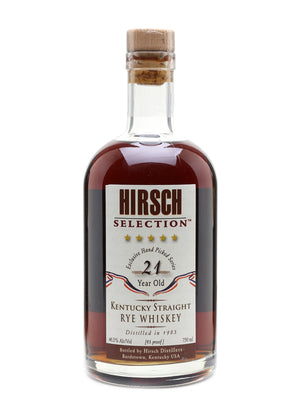 Hirsch Selection 21 Year old 1983 Straight Rye Whiskey - CaskCartel.com