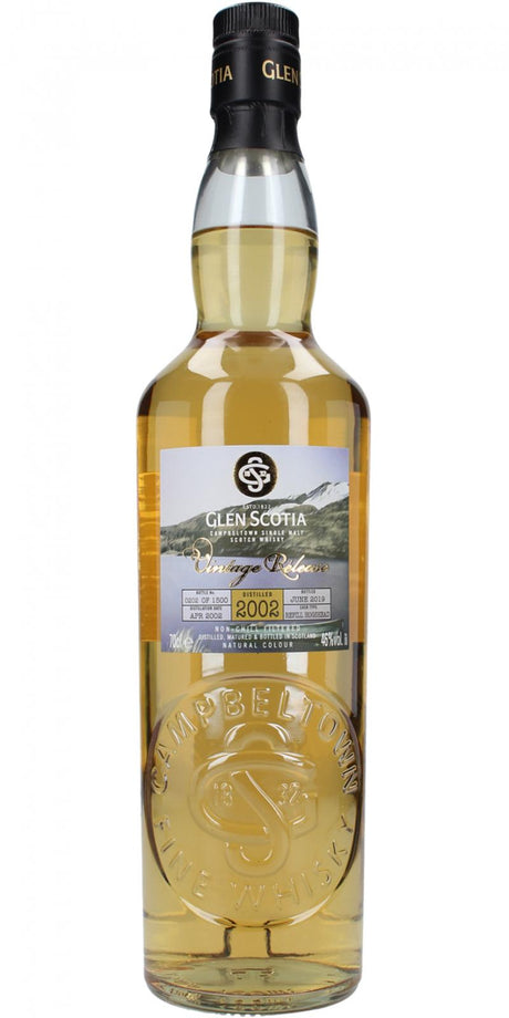 Glen Scotia 2002 Vintage Release No. 2 2019 Release Single Malt Scotch Whisky | 700ML at CaskCartel.com
