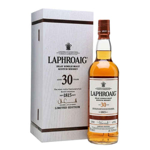 Laphroaig 30 Year Old Single Malt Scotch Limited Edition Whisky - CaskCartel.com