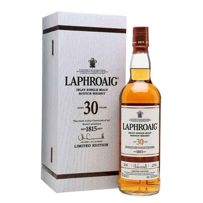 Laphroaig 30 Year Old Single Malt Scotch Limited Edition Whisky