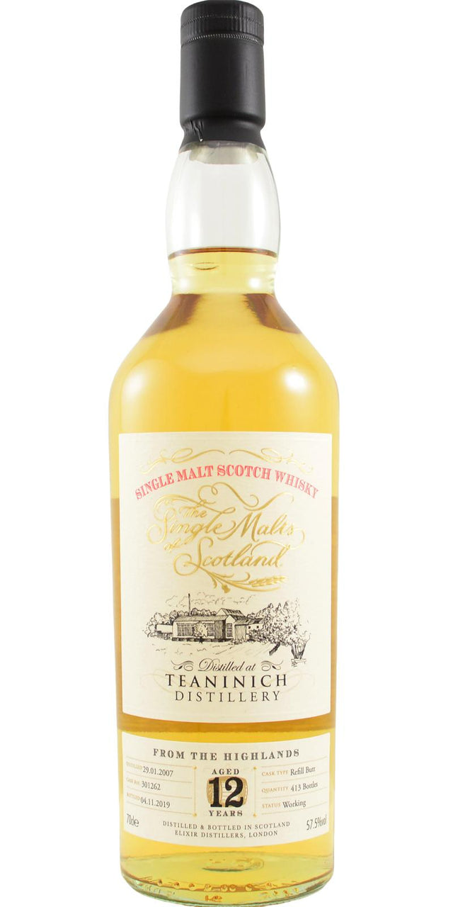 Teaninich The Single Malts Of Scotland Single Cask #301262 2007 12 Year Old Whisky | 700ML at CaskCartel.com
