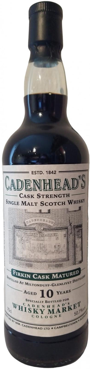 Miltonduff CA Cadenhead's Market Cologne 10 Year Old (2020) Release Scotch Whisky | 700ML at CaskCartel.com