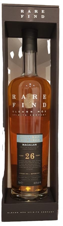 Macallan 1993 (Gleann Mór) A Rare Find 26 Year Old 2019 Release Single Malt Scotch Whisky | 700ML at CaskCartel.com