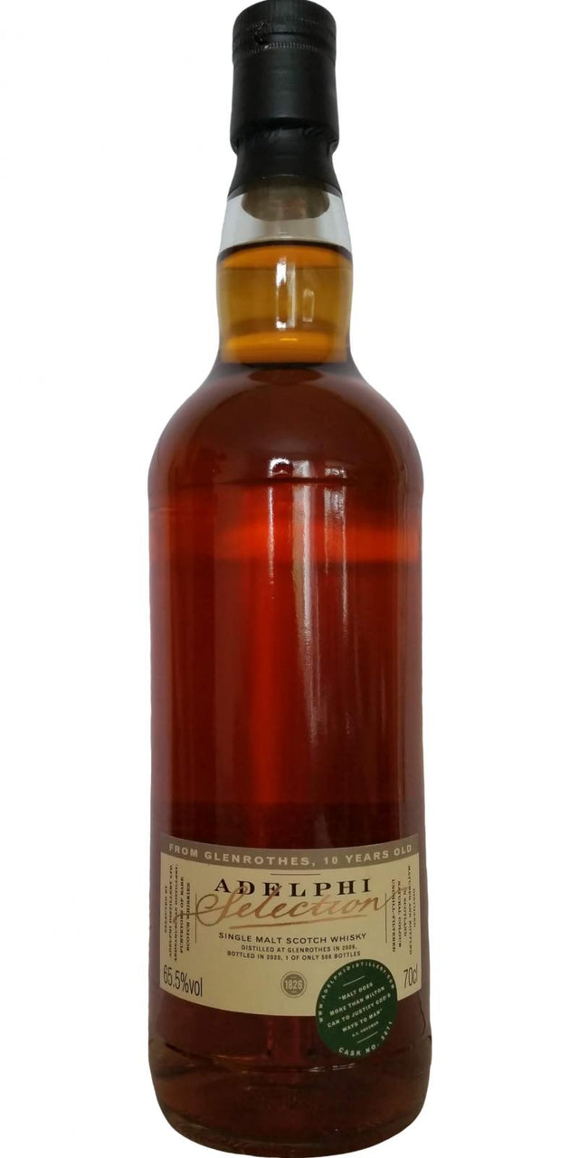 Glenrothes 2009 AD Selection 10 Year Old (2020) Release (Cask #5871) Scotch Whisky | 700ML at CaskCartel.com