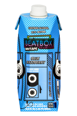 Beatbox Blue Razzberry Ready to Drink Cocktails | 500ML