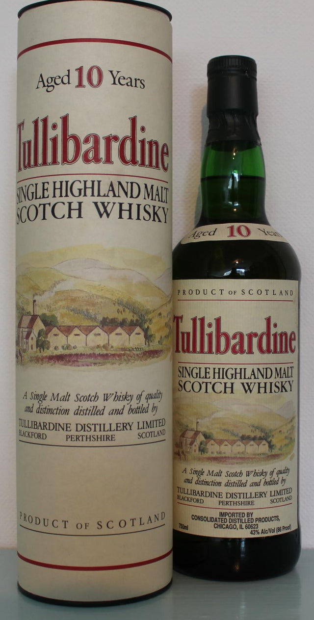 Tullibardine 10 Year Old Highland Malt Scotch Whisky | 700ML at CaskCartel.com