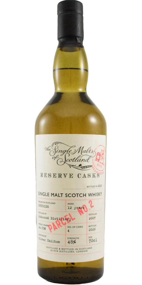 Linkwood 2007 ElD The Single Malts of Scotland - Reserve Casks 12 Year Old (2020) Release Scotch Whisky | 700ML at CaskCartel.com